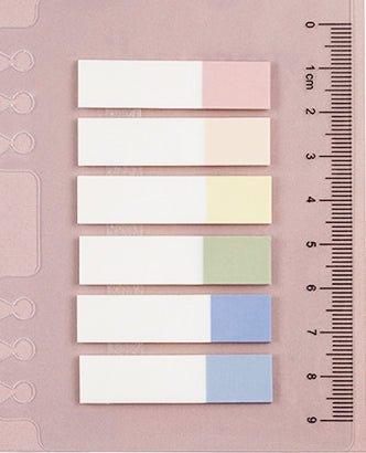 Morandi Transparent Index Tabs/ Page flags/ Sticky notes | Available in various styles