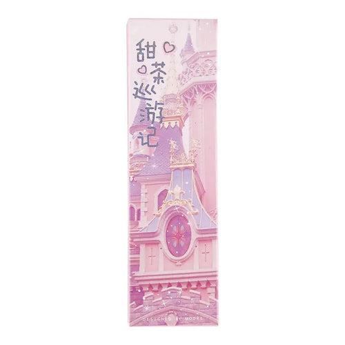 Pastel Pink Photo Series Paper Bookmarks set | 30 pcs per pack