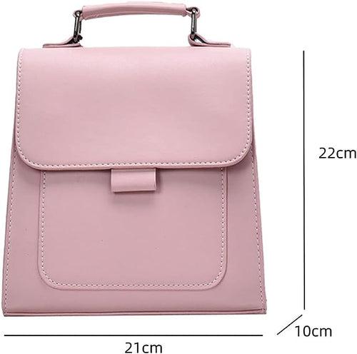 Pastel Serenity PU Leather Mini Backpack