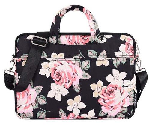 Whispering Roses Laptop Messenger Bag | Available in 2 sizes