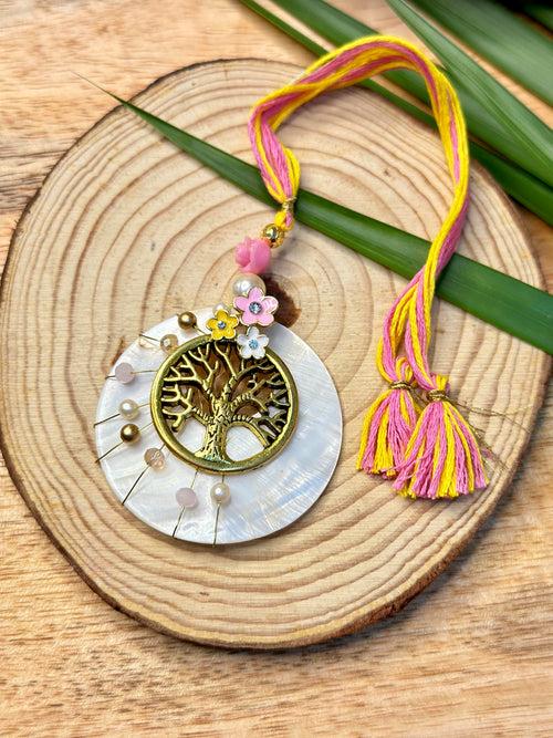 Tree of Life Lumba and Rakhi Set