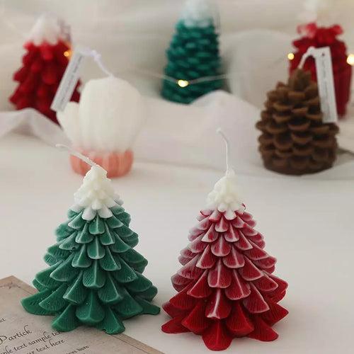 Christmas Tree Aroma Candles