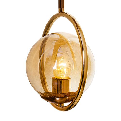 Designer Glass Metal Pendant Lighting