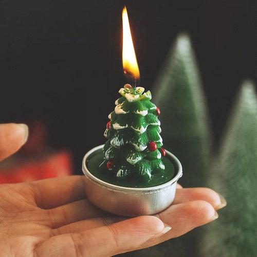 Christmas Tree Wax Candle