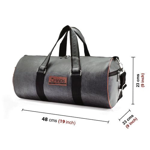 Crinds Duffel Bag - Grey Orange