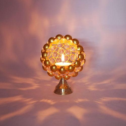 Crinds Pod Crystal Candle Lamp
