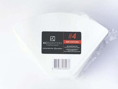 Coffee Filter Paper No. 4 With A Complimentary Coffee Pack