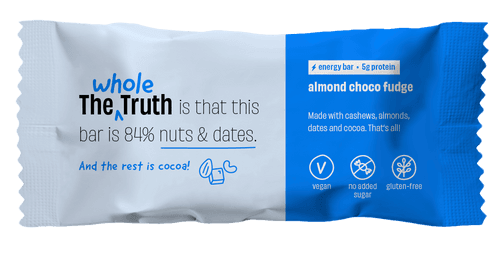 Almond Choco Fudge (Pack of 6) - Vegan Energy Bar