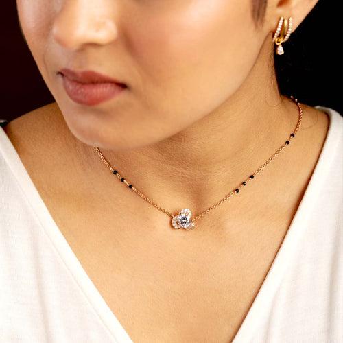 Eternity Silver Mangalsutra