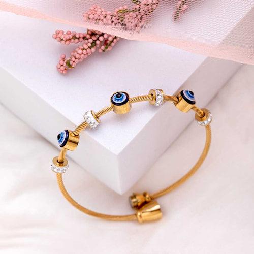 Evil Eye Cuff Bangle