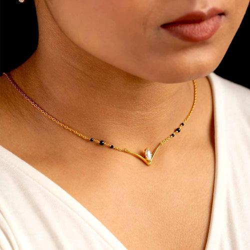 Natty Silver Mangalsutra