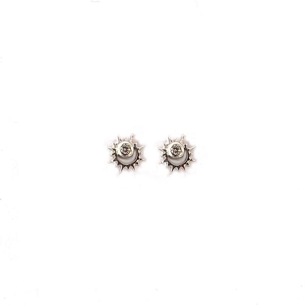 Sunshine Silver Studs