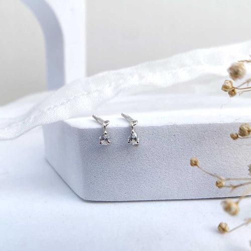 Tiny Teardrop Earrings