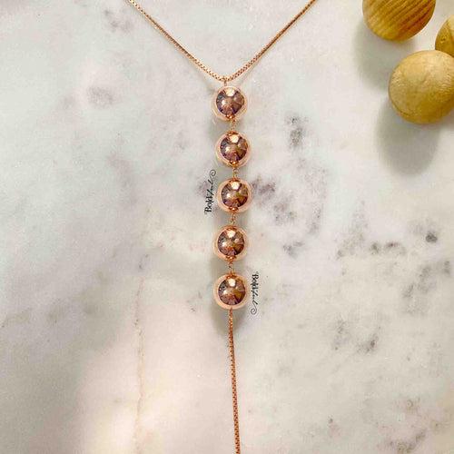 Ball Drop Long Necklace