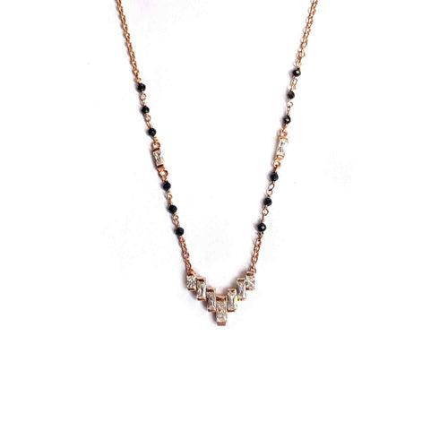 Cadence Silver Mangalsutra