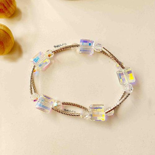 Cuboid Crystal Bracelet