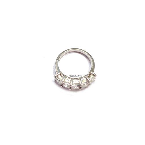 Fair Square Half Eternity Band