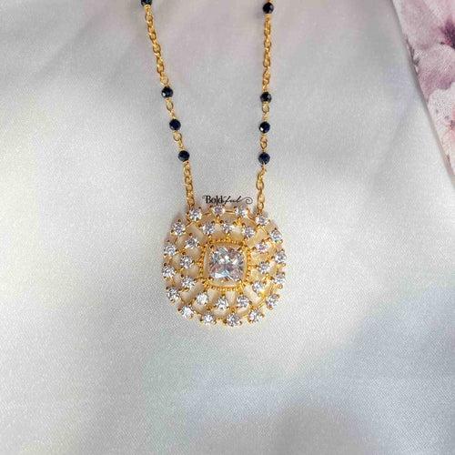 Glary Silver Mangalsutra