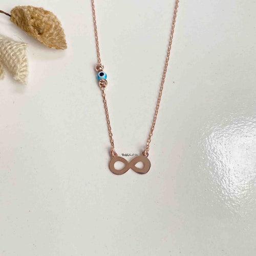 Infinity Evil Eye Pendant