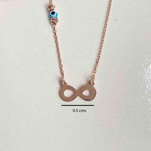 Infinity Evil Eye Pendant