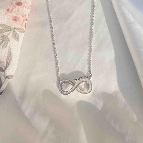 Infinity Silver Necklace