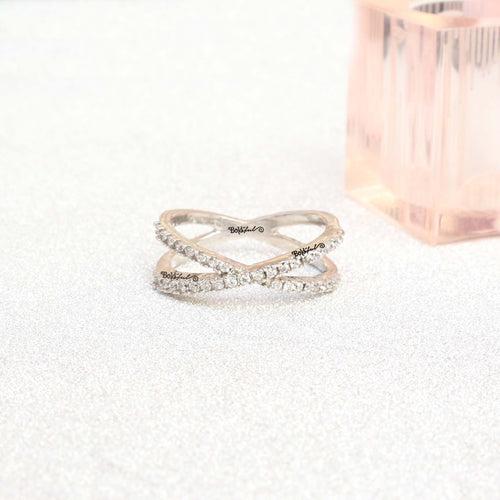 Infinity Silver Love Band