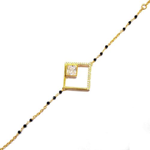 Modish Silver Mangalsutra Bracelet