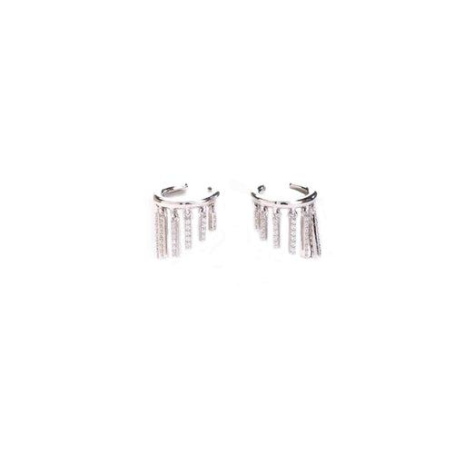 Snappy Silver Earcuffs