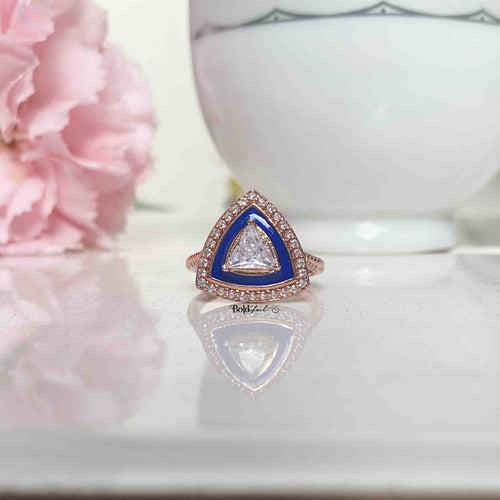 Triad Ring with Stackable Band