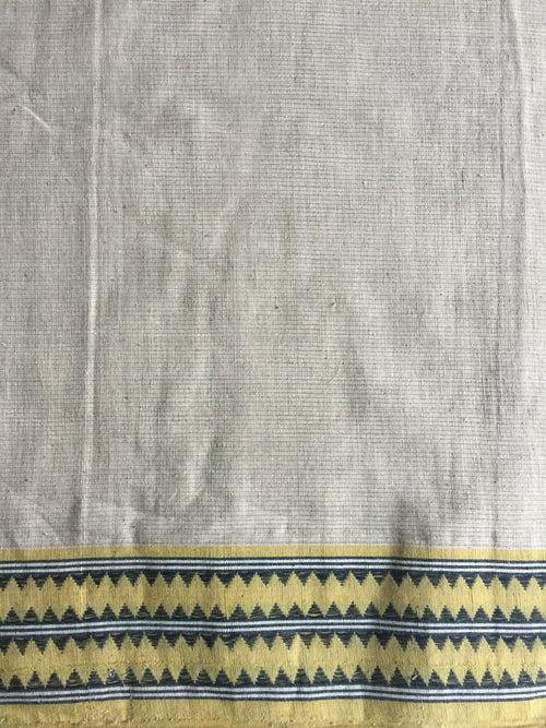 LIGHTWEIGHT CROSS COLOUR SAREE : RATANJYOTI DOVE GRAY : KORA