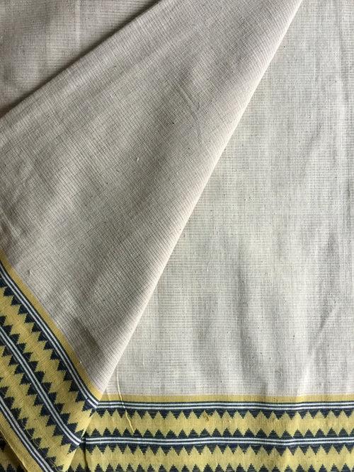 LIGHTWEIGHT CROSS COLOUR SAREE : RATANJYOTI DOVE GRAY : KORA