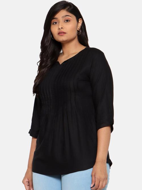 Viscose Pleated Top