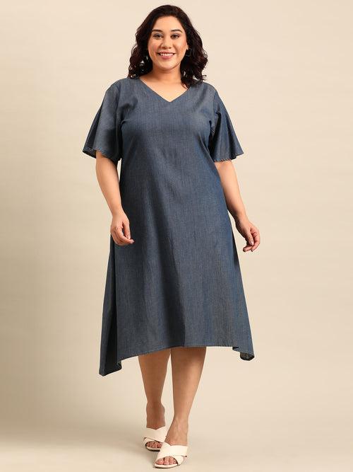 Tencel A-Line Dress