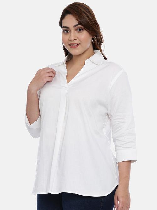 Oxford Cotton White Shirt