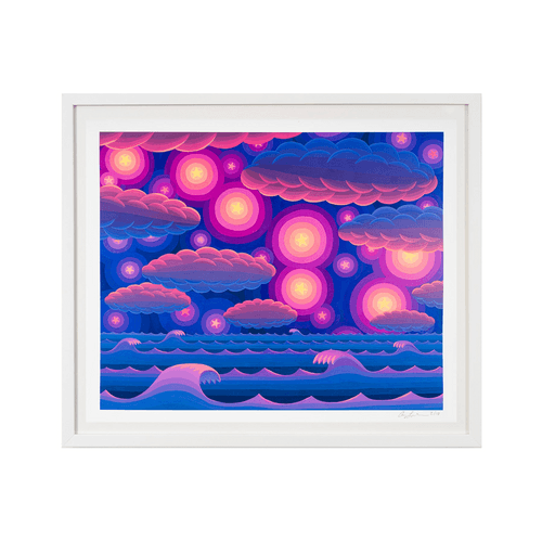 Amy Lincoln, Big Dipper (Orange and Purple), 2022; Limited Edition Print