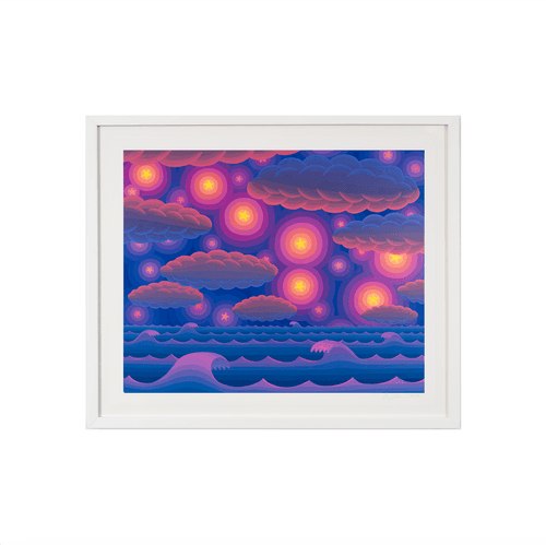 Amy Lincoln, Big Dipper (Orange and Purple), 2022; Limited Edition Print