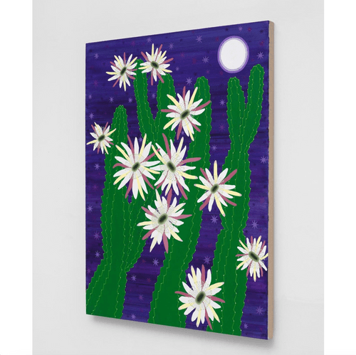 Caris Reid, We Only Bloom at Night, 2023; Original Painting