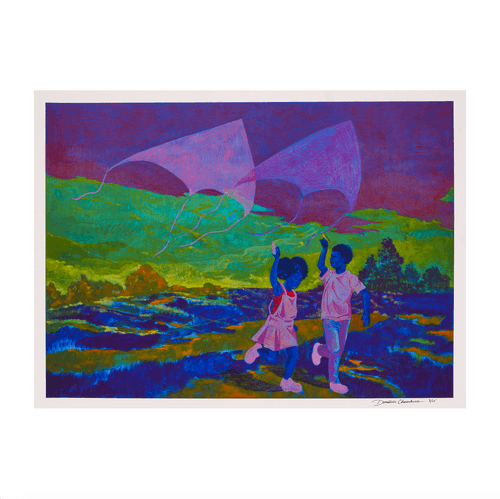 Dominic Chambers, Leave Room for the Wind, 2024; Limited Edition Print