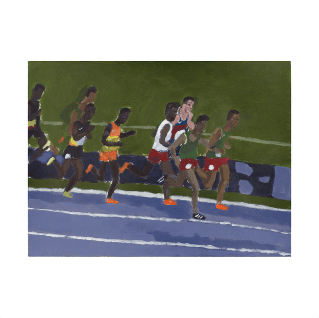 Shaun Ellison, Men’s 10,000m Paris Olympics Final, 2024; Original Work