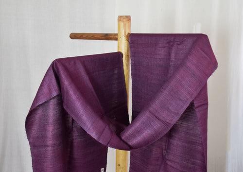 Pure Silk Stole | Plum