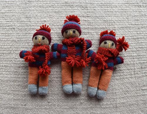 Woolen Toy: Doll with Muffler