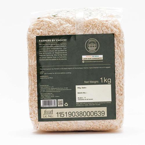 Ajara Ghansal Rice, Semi-Polished 1kg