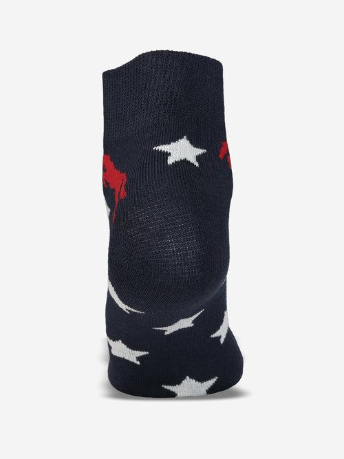 JUMP USA Women Pack Of 3 Assorted Ankle-Length Trendy Socks