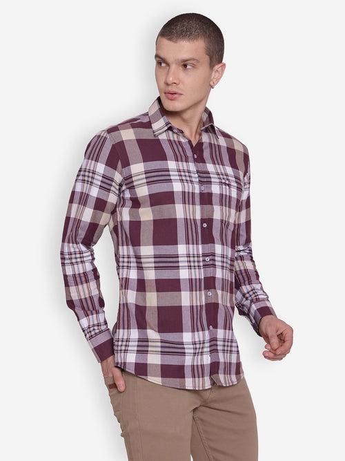 JUMP USA Men Cotton Casual Shirts