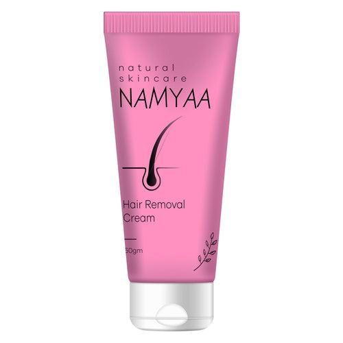 Namyaa Hair Removal Cream with Free After Wax Serum Sample Pack