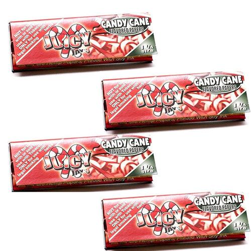 Juicy Jay Rolling Papers - Candy Cane Flavor - 1 1/4