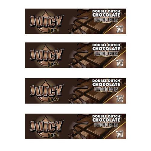 Juicy Jay Rolling Papers - Chocolate Double Dutch Flavor - KSS