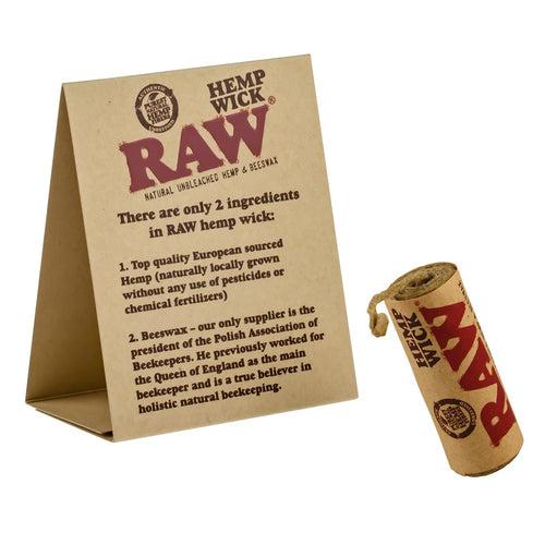 RAW Organic Wick (600 CM) - Lightning Thread