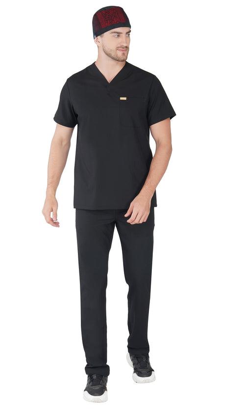 Hafnar Three-Pocket Scrub Top