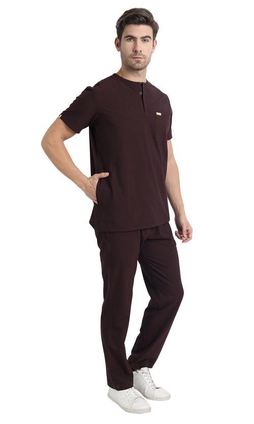 Asaph Round Neck Scrub Top